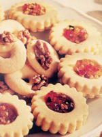 Filled Honey Ring Cookies for Christmas
